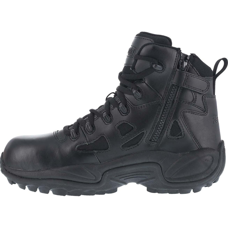 Reebok Rapid Response RB Composite Toe Side Zip Duty Shoe - profile