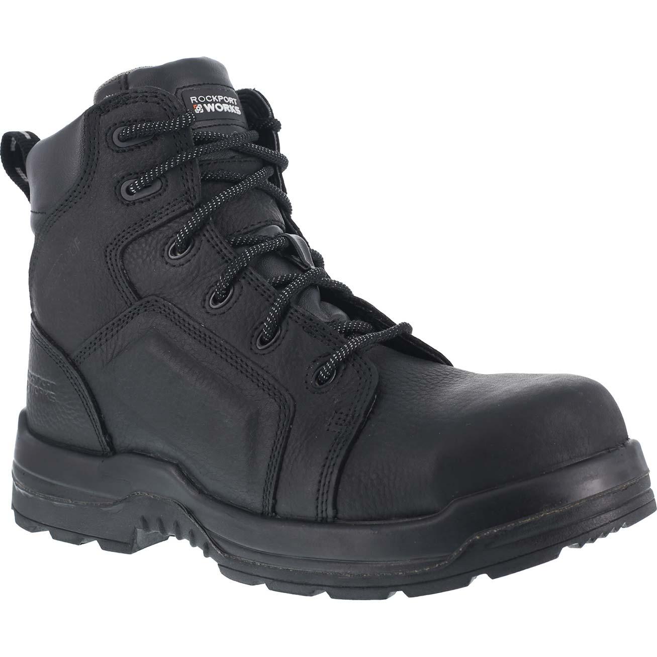 composite toe rockport mens work boots