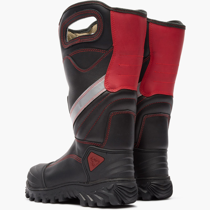 Rocky Women's Code Red Structure NFPA Rated Composite Toe Fire Boot - doubleheel