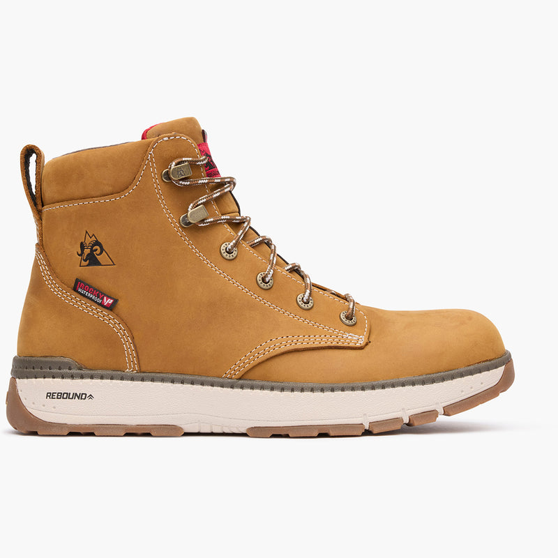 Rocky Rebound Wedge Waterproof Composite Toe Work Boot - profile