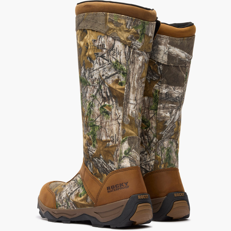 Rocky Retraction Waterproof Side-Zip Snake Boot - doubleheel