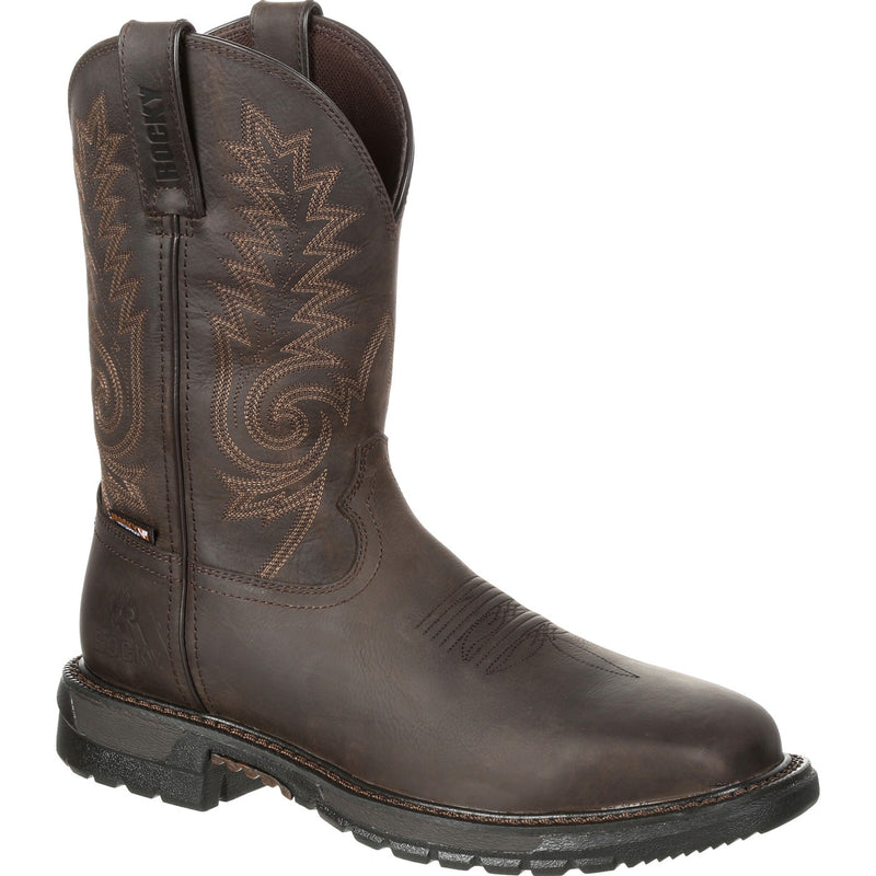 Rocky Original Ride FLX Steel Toe Waterproof Western Boot - main