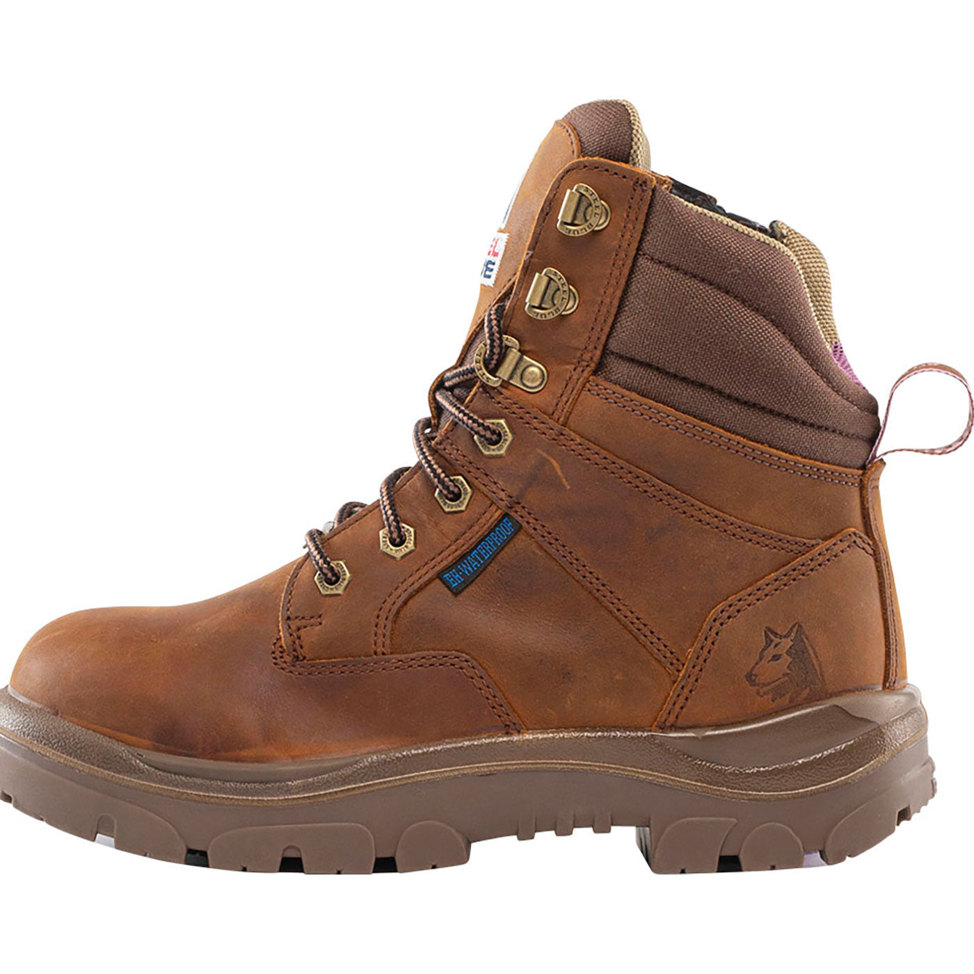 Steel Blue Southern Cross Zip Women's Steel Toe Electrical Hazard Waterproof Zipper Work Boot