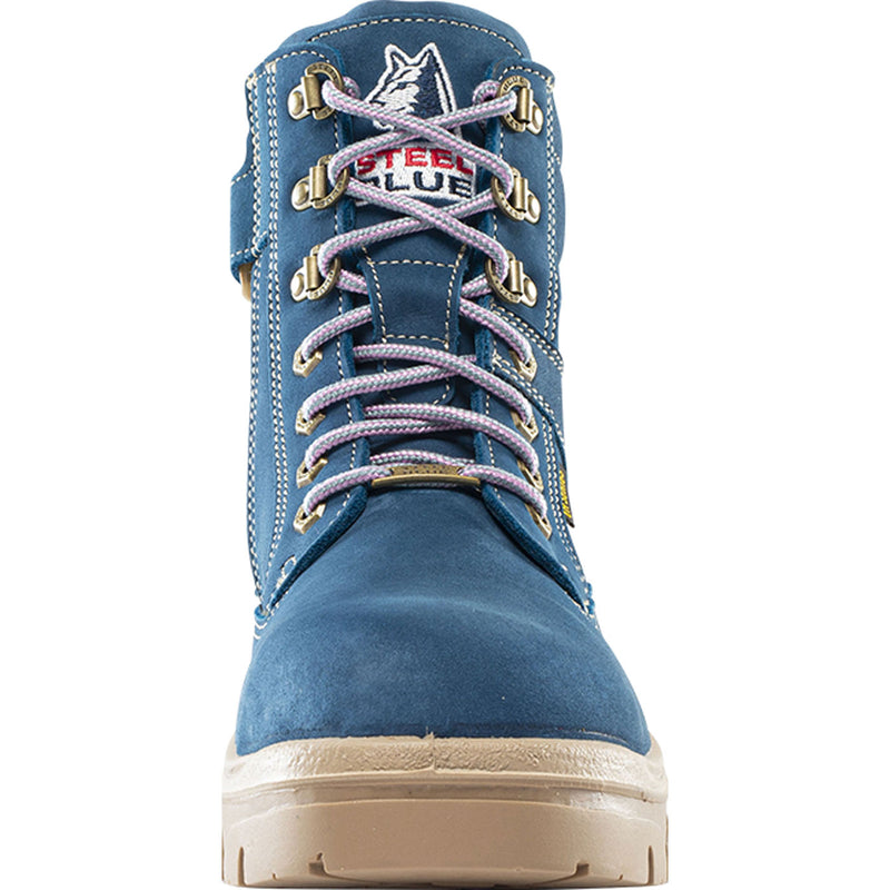 Steel Blue Southern Cross Zip Women's Steel Toe Electrical Hazard Zipper Work Boot - front