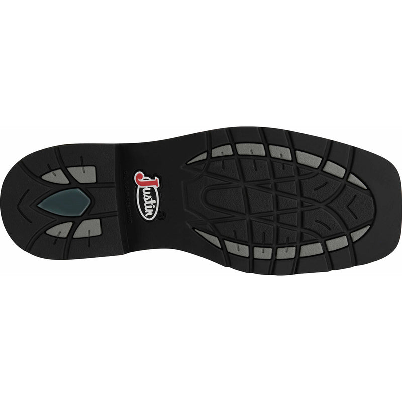 Justin Work Stampede Steel Toe Western Work Boot - outsole