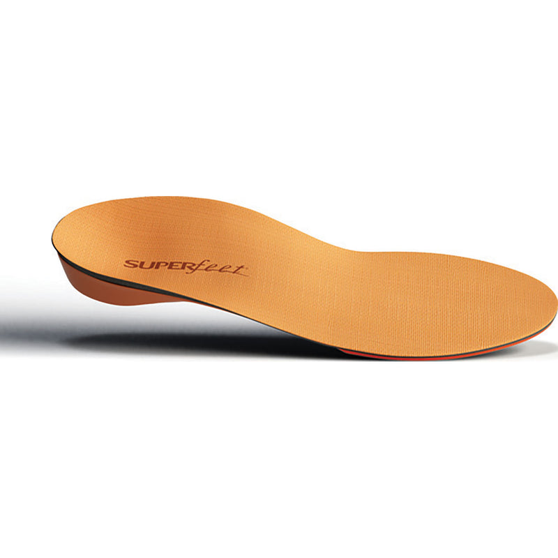 Superfeet ORANGE All Purpose Unisex High Impact Insole - profile