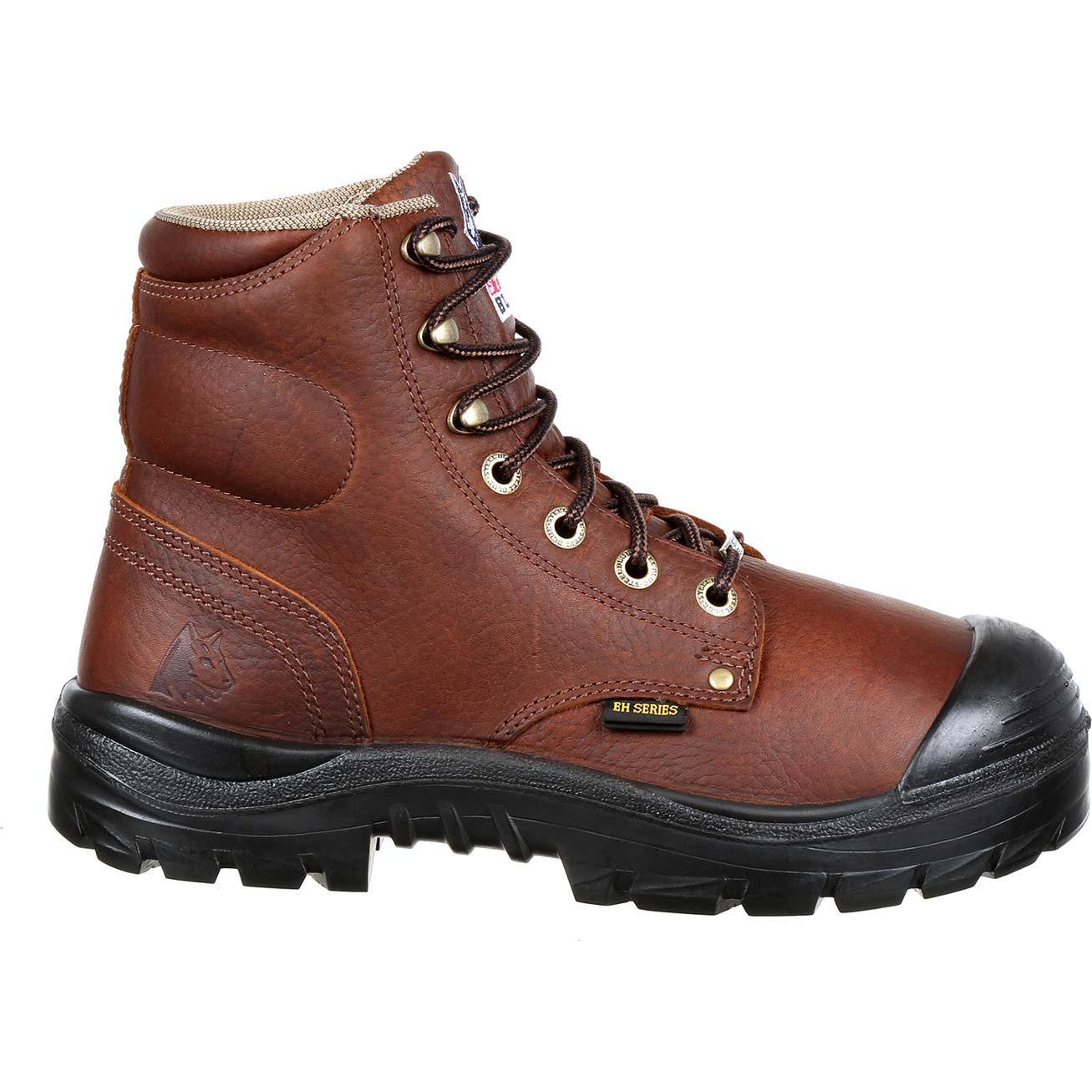 Steel Blue Argyle Bump Steel Toe Internal Met Guard Work Boot - profile