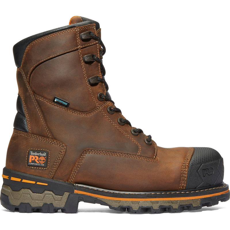 Timberland PRO Boondock Men's 8-inch Composite Toe Waterproof Work Boot - profile