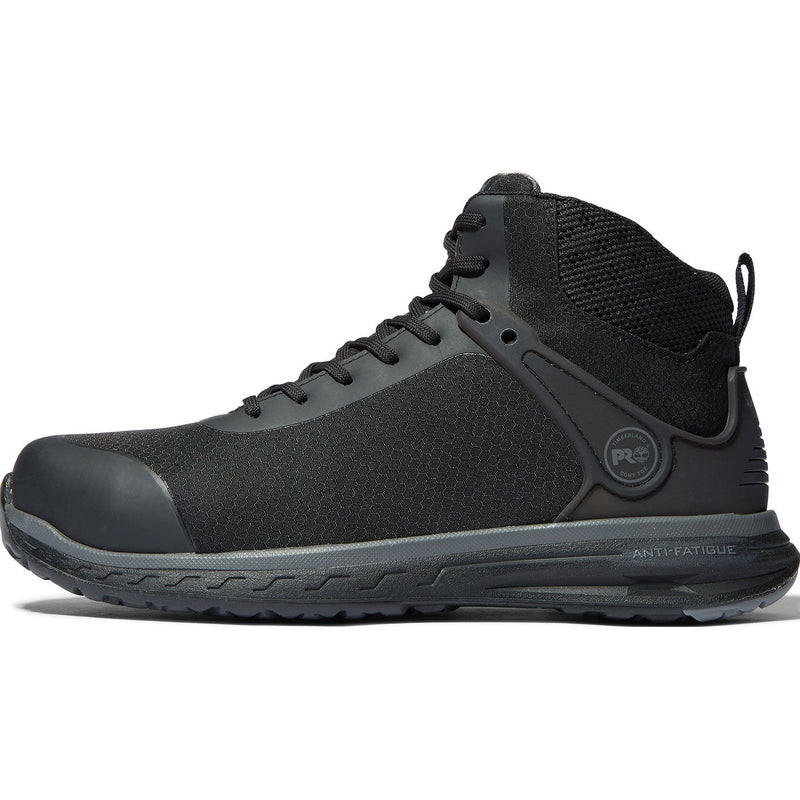 Timberland PRO Drivetrain Mid Men's Composite Toe Static-Dissipative Athletic Work Shoe - profile