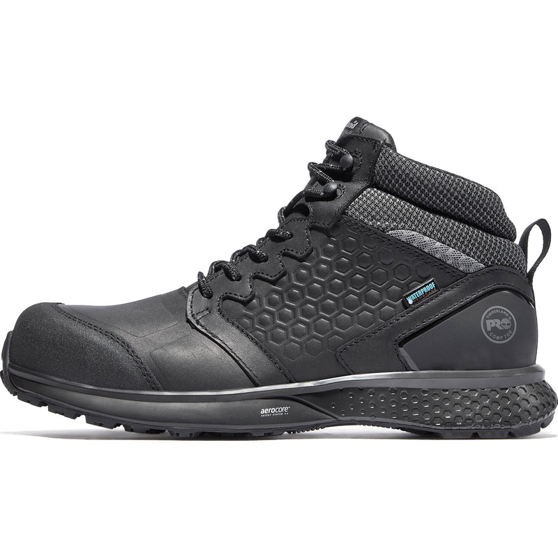 Timberland PRO Reaxion Men's Composite Toe Electrical Hazard Waterproof Work Hiker - profile