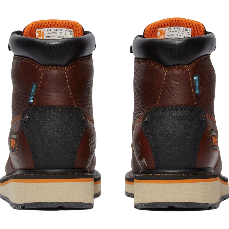 Timberland PRO Gridworks Men's Alloy Toe Electrical Hazard Waterproof Work Boot - back