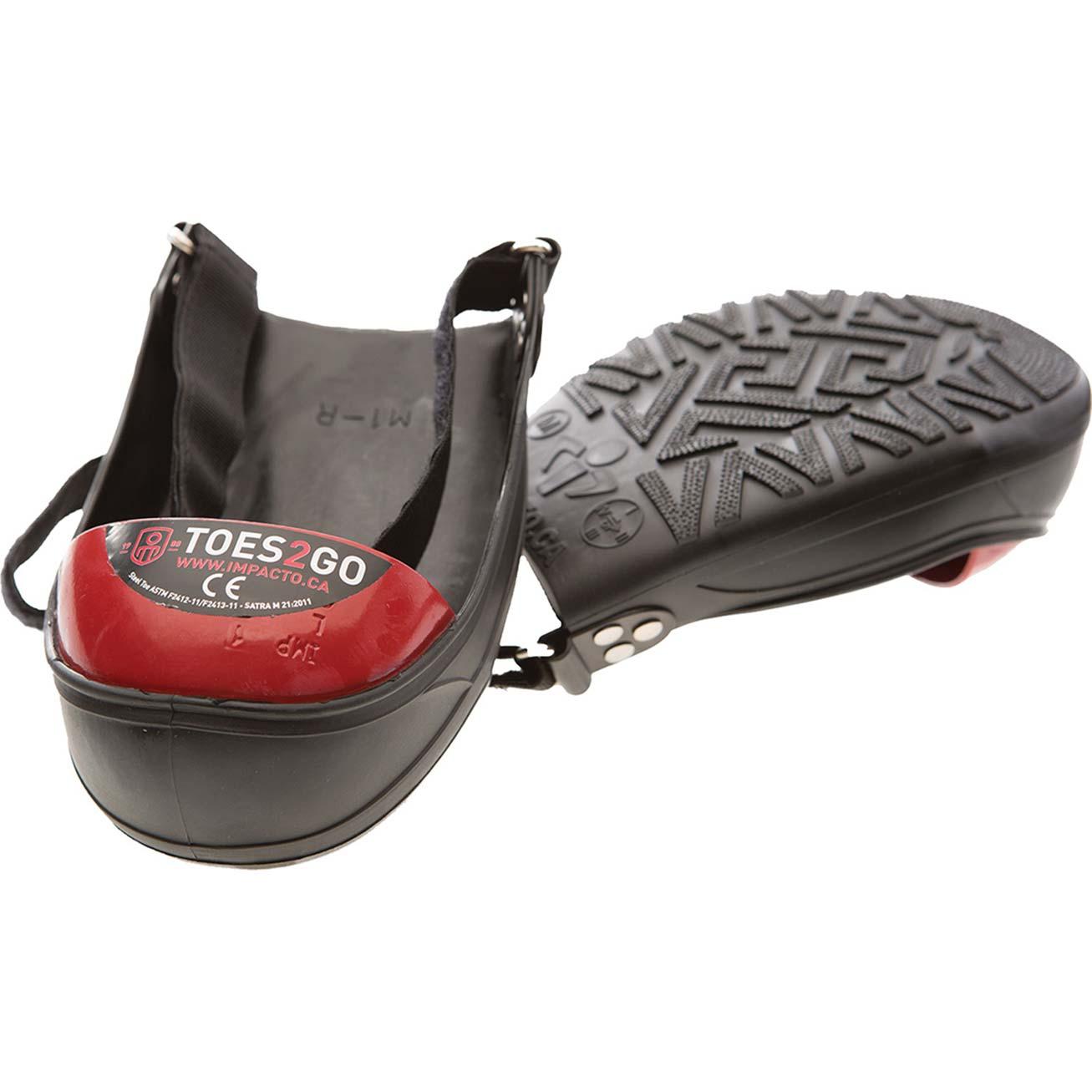 Impacto Steel Toe Cap Overshoes Toes2Go Size Large Red Impacto Toes2Go Composite Toe Cap - Large | Boot Barn main image 4