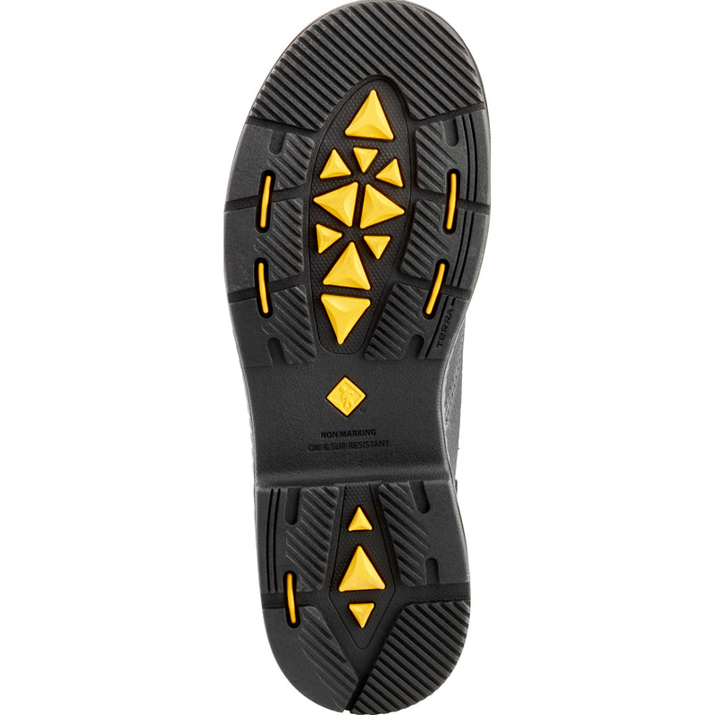 Terra Patton Men's 10-inch CSA Aluminum Toe Puncture-Resisting Waterproof Pull-on Work Boot - outsole