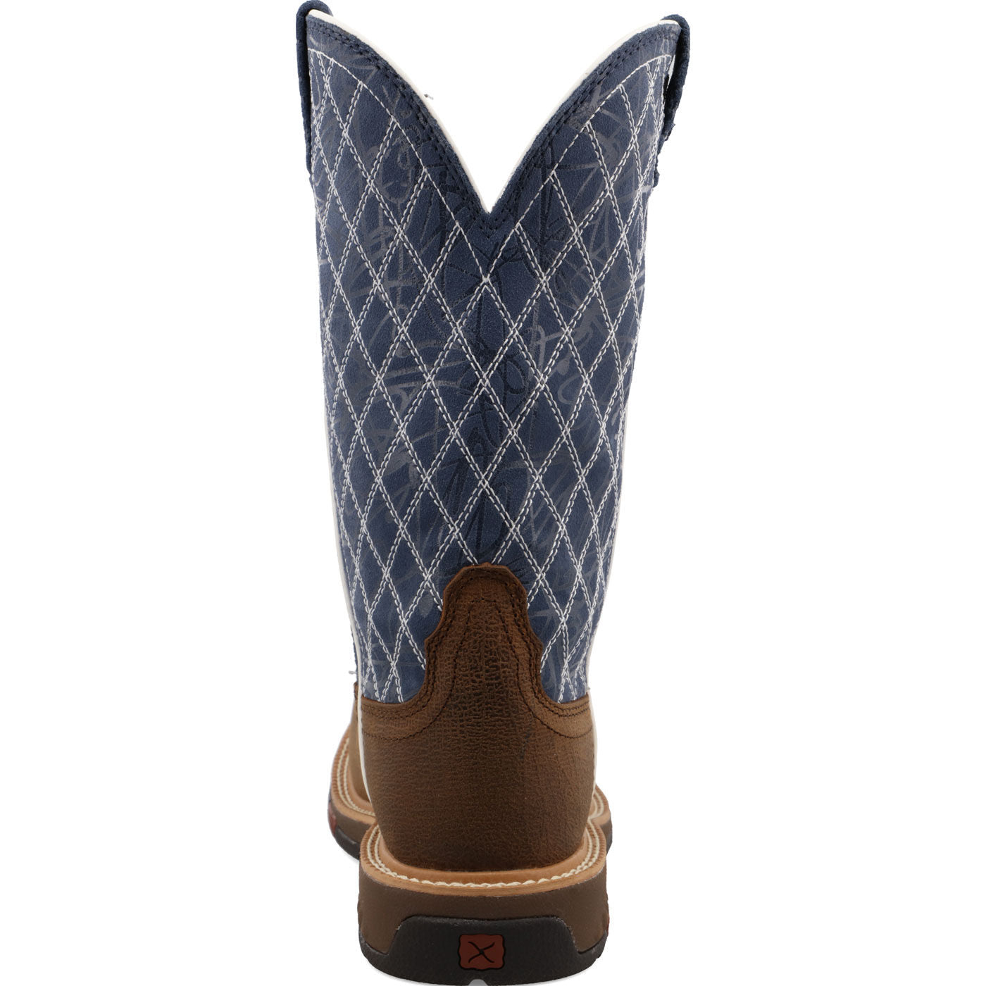 Twisted X Women's 11-Inch Nano Toe Electrical Hazard Western Work Boot - back