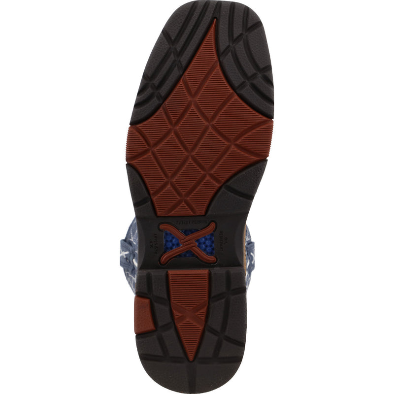 Twisted X Women's 11-Inch Nano Toe Electrical Hazard Western Work Boot - outsole