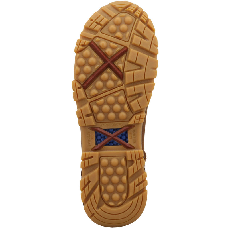 Twisted X Work Women's 4-inch Alloy Toe Electrical Hazard Zipper Work Boot - outsole