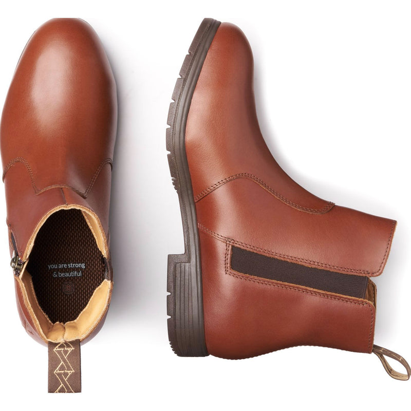 Xena Omega V2 Women's 6-inch Steel Toe Electrical Hazard Zipper Pull-On Work Boot - birdseye