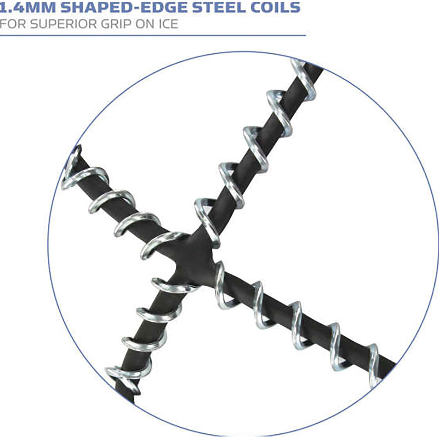 Implus Yaktrax PRO Unisex Coil Ice Traction - profile