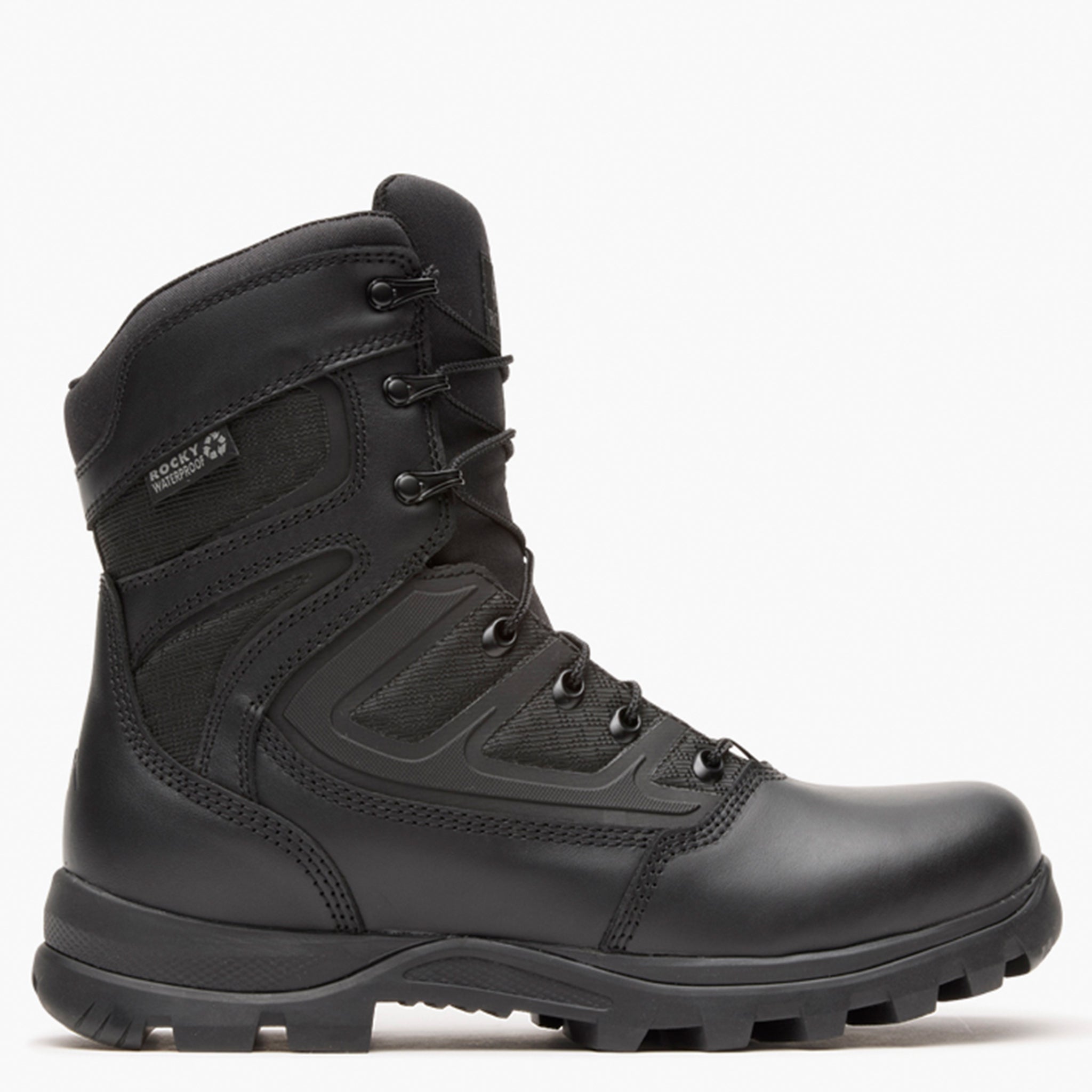 Lehigh composite toe boots for men size 9.5 Rocky Iron Skull Composite Toe Internal MET Guard Boot  main image 3