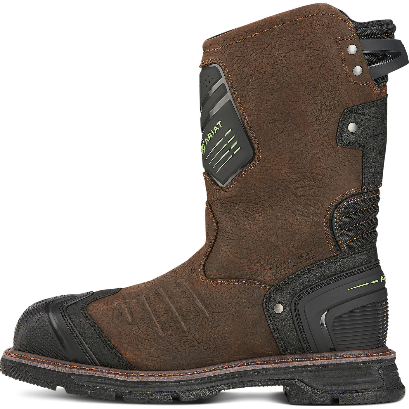 Ariat Catalyst VX Men's 11-Inch Composite Toe Waterproof Pull-On Work Boot - profile