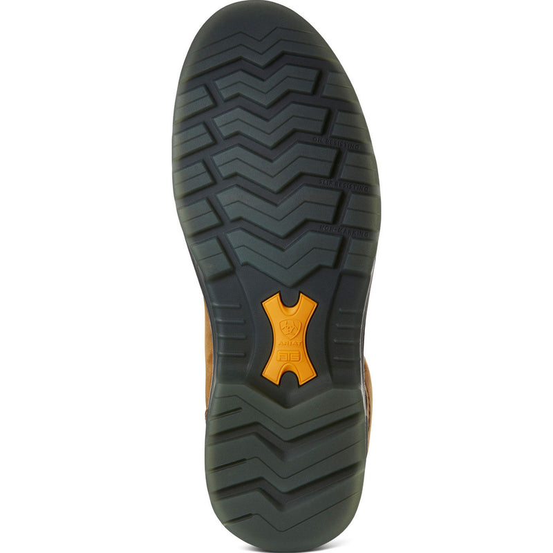 Ariat Turbo Men's 8-inch Carbon Toe Electrical Hazard Waterproof Work Boot - outsole