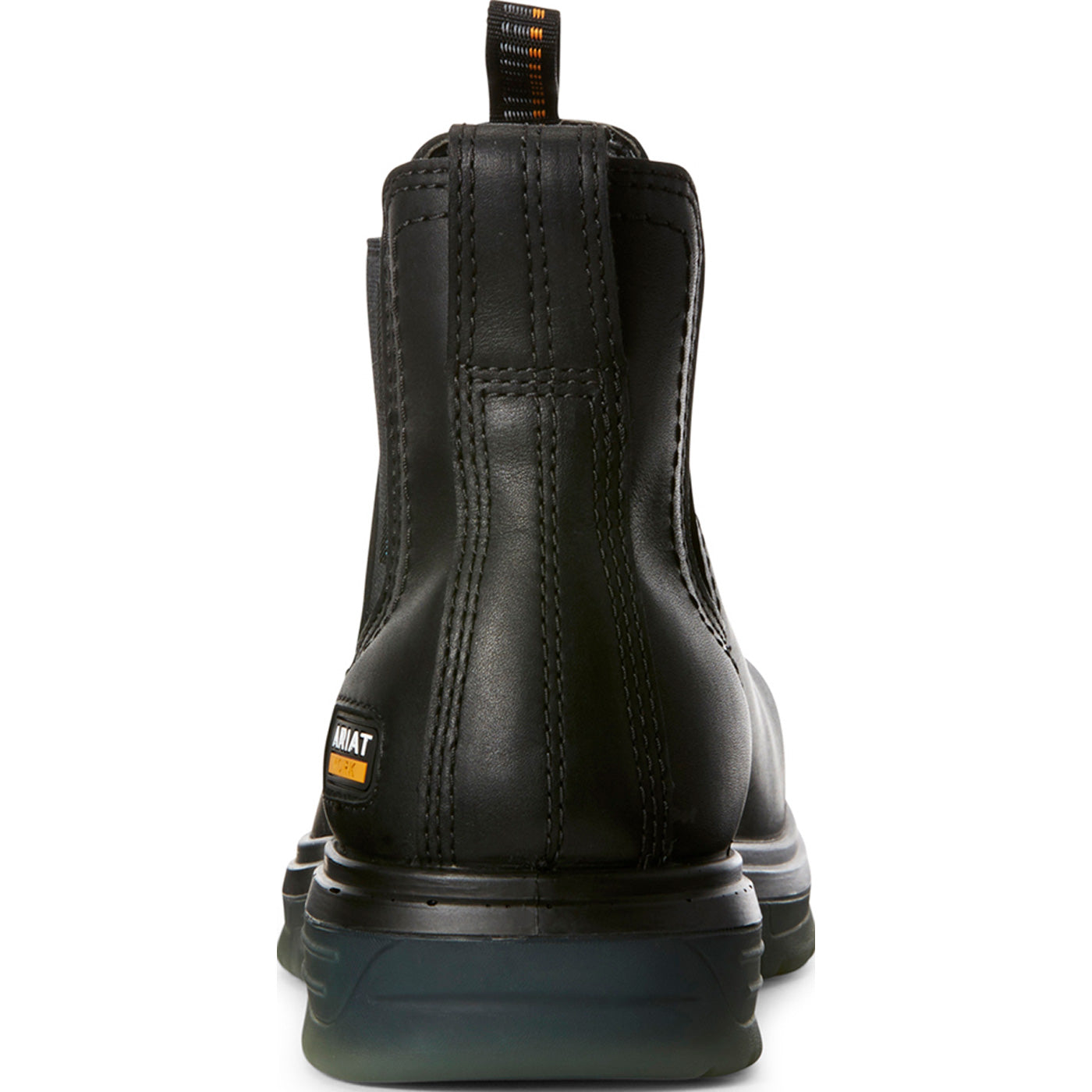 Ariat Turbo Men's Carbon Toe Electrical Hazard Waterproof Pull-on Chelsea Work Boot - back