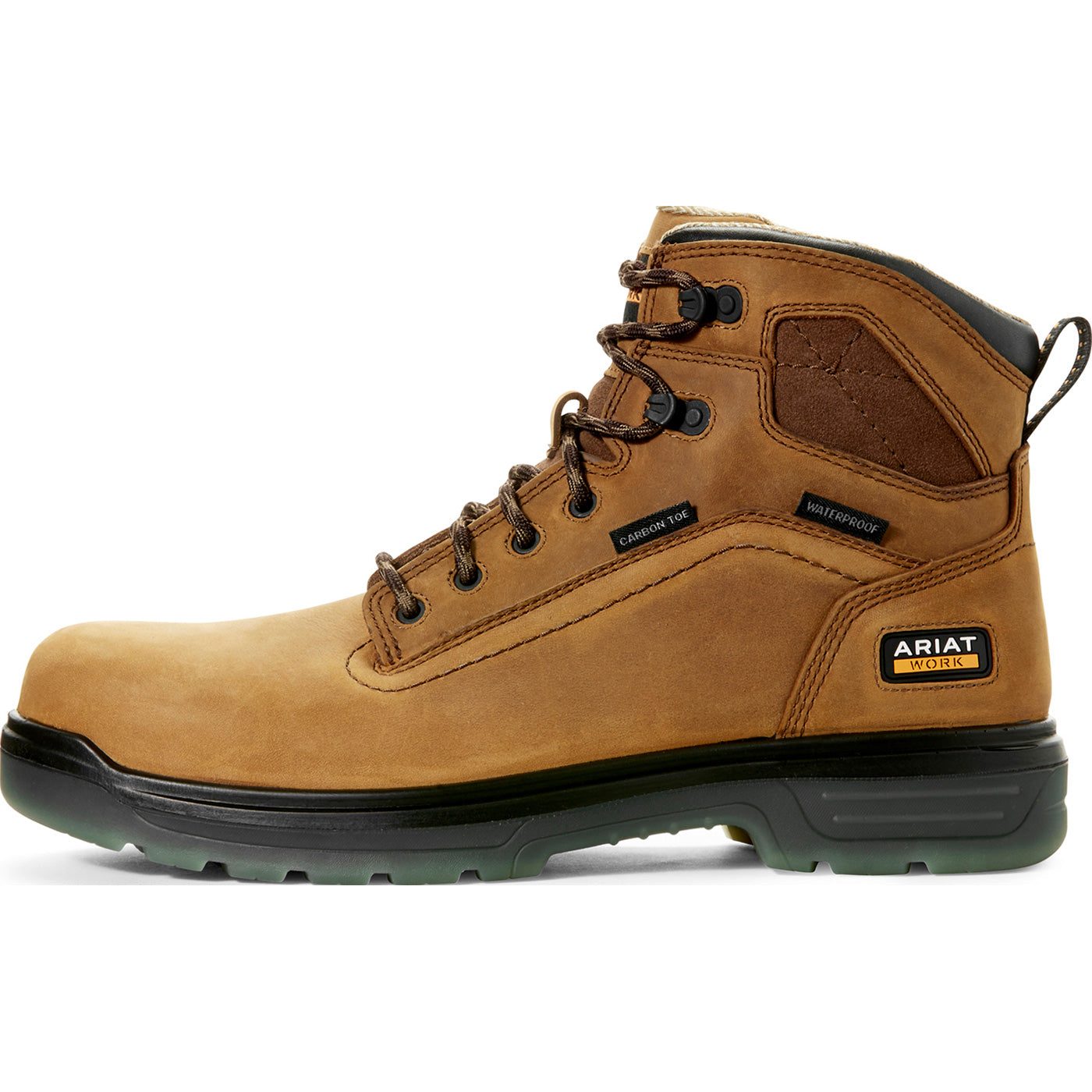 Ariat Turbo Men's Carbon Toe Electrical Hazard Waterproof Work Boot - profile