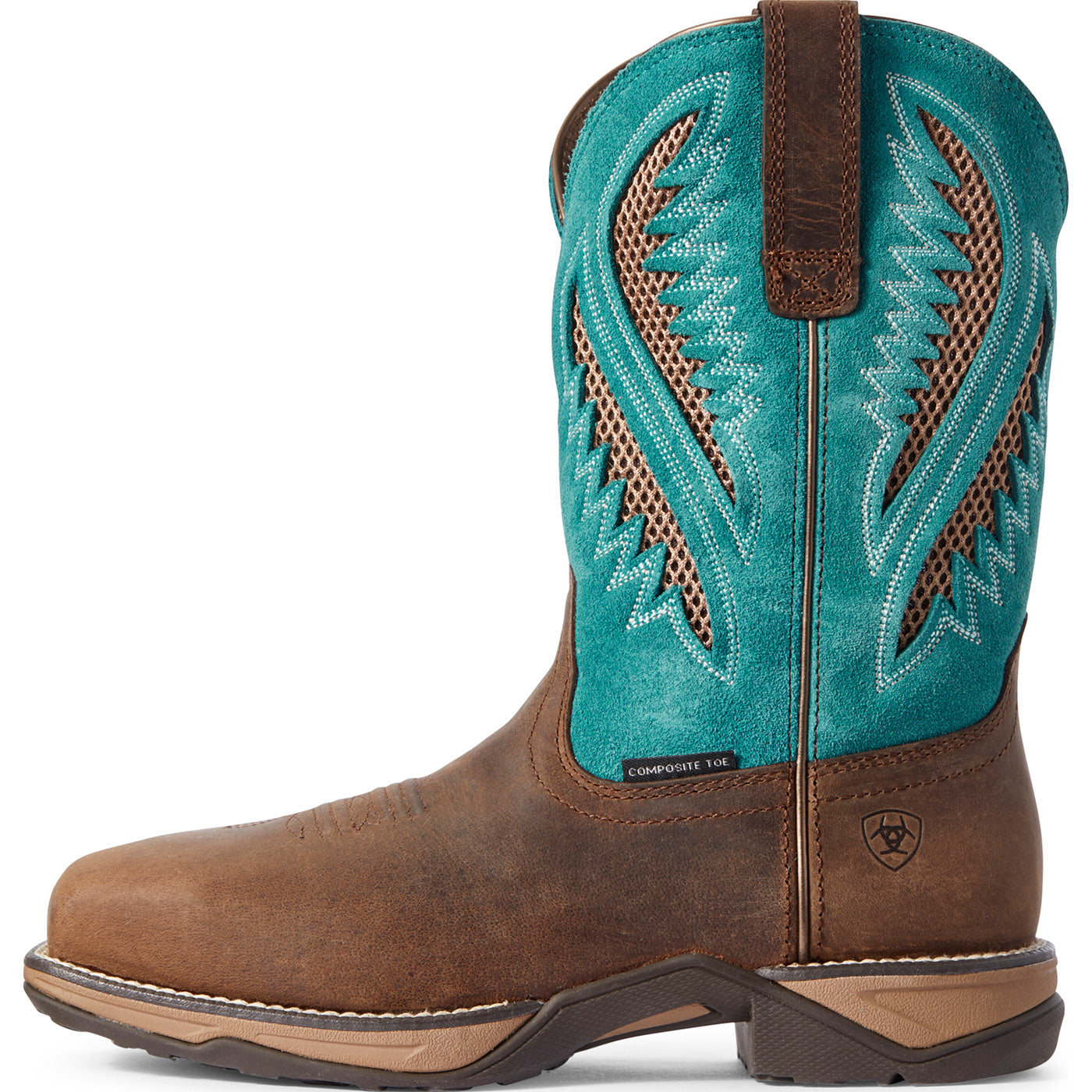Ariat Anthem VentTEK Women's Composite Toe Electrical Hazard Western Work Boot - profile