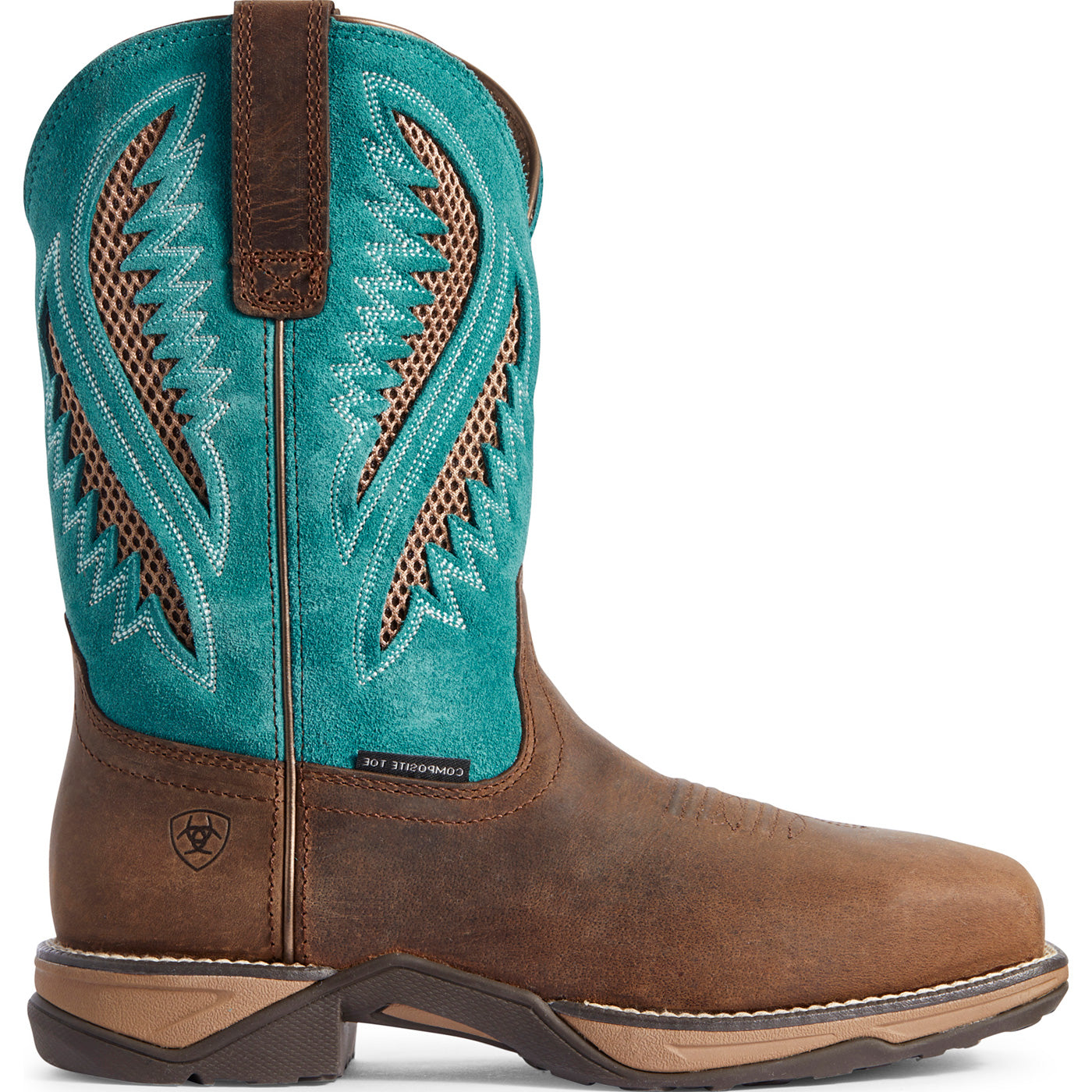 Ariat Anthem VentTEK Women's Composite Toe Electrical Hazard Western Work Boot - profile