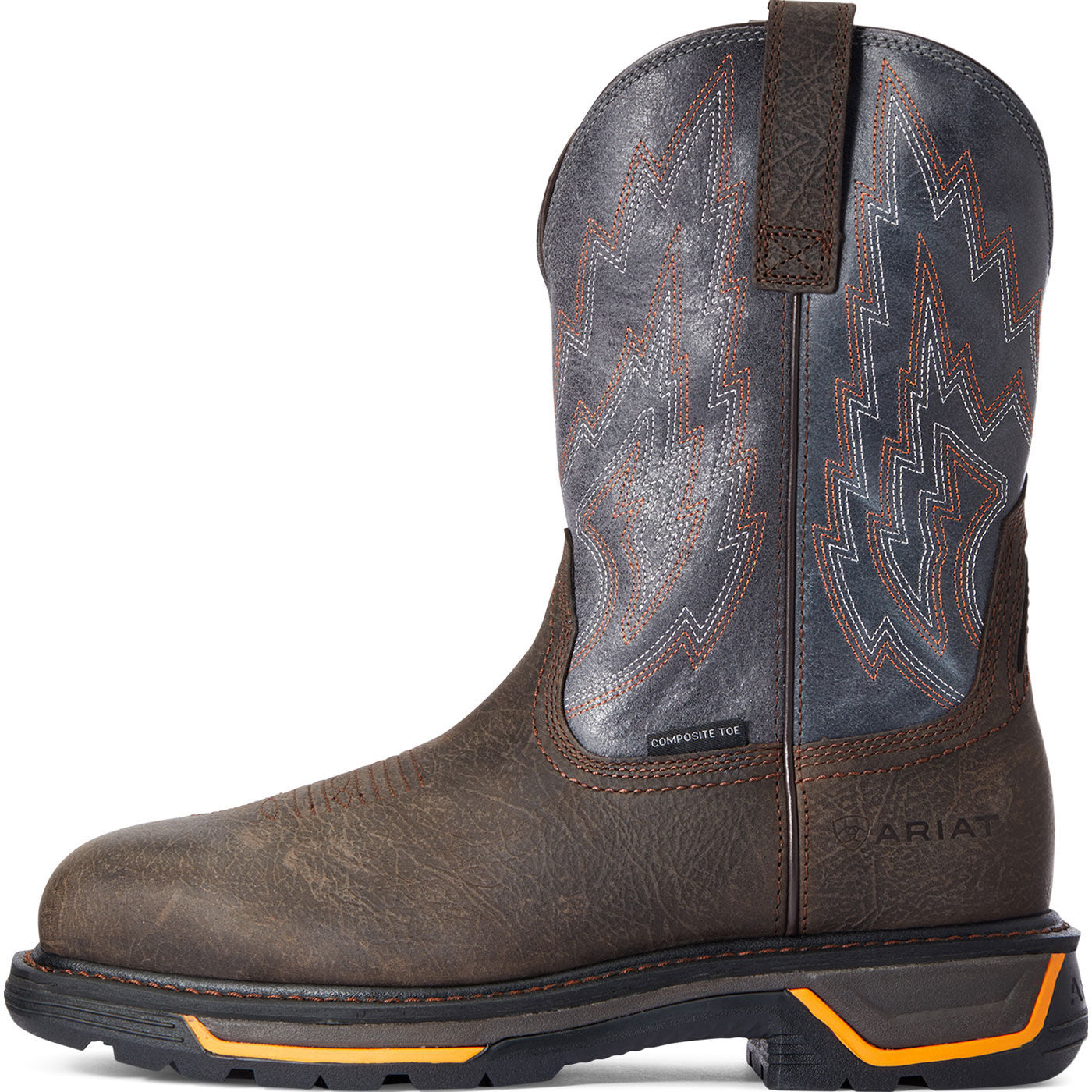 Ariat Big Rig Men's 11-inch Composite Toe Electrical Hazard Western Work Boot - profile