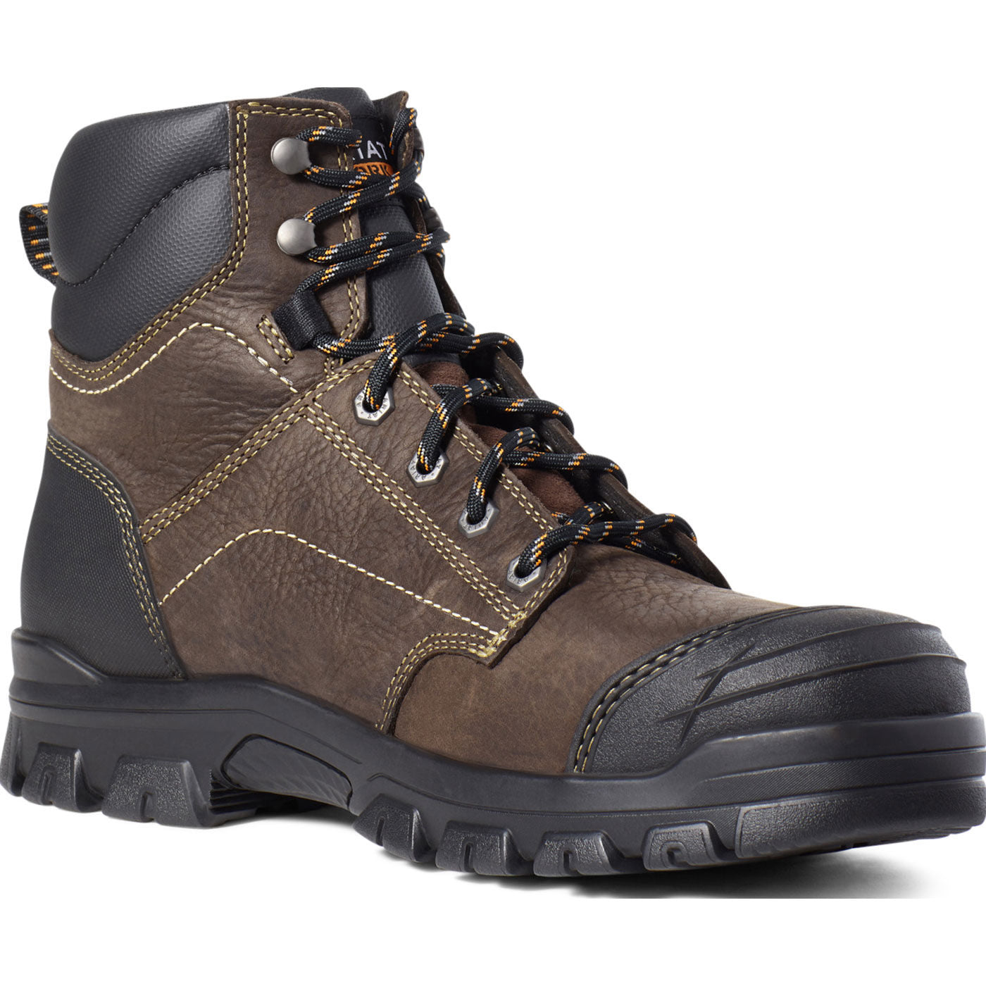 Ariat Treadfast Men's 6-inch Steel Toe Electrical Hazard Waterproof Work Boot - profile