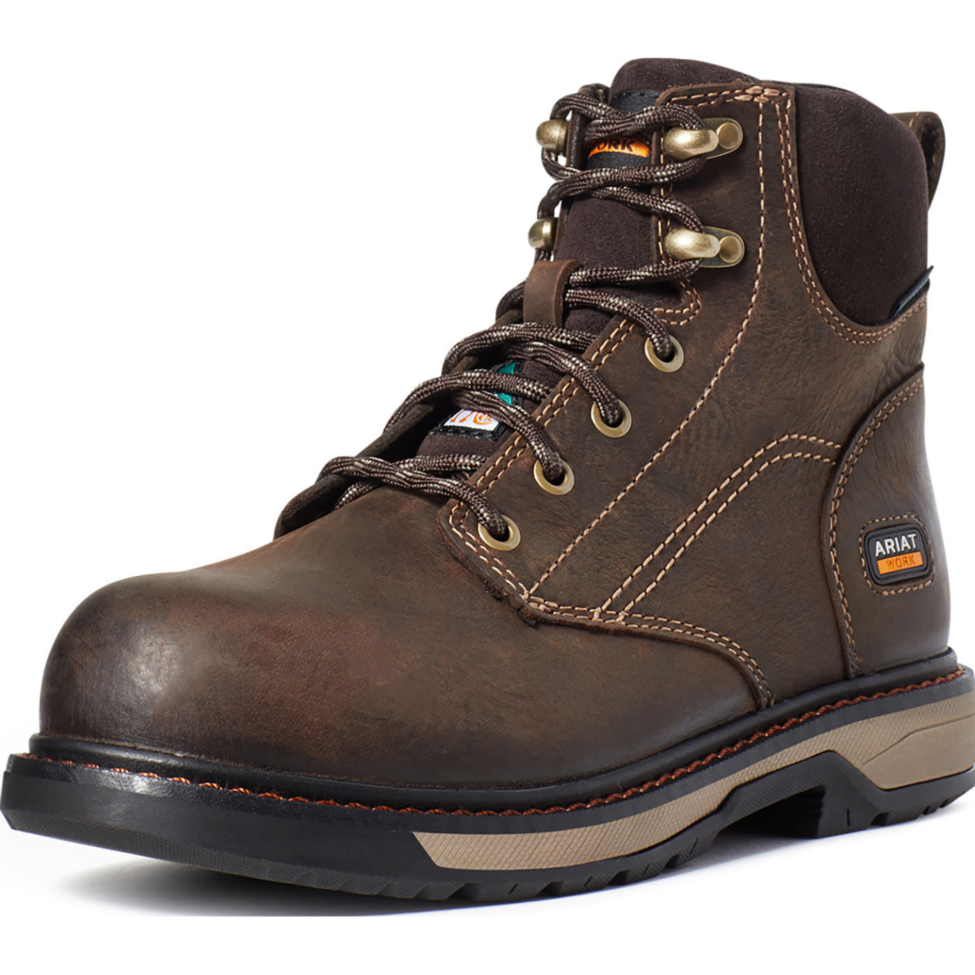 Ariat Riveter Women's CSA Composite Toe Electrical Hazard Puncture-Resisting Waterproof Work Boot - profile