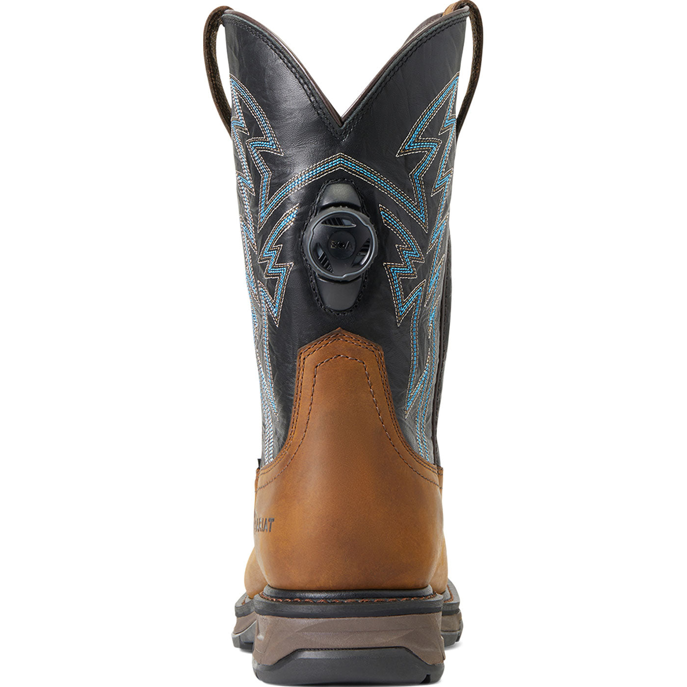 Ariat WorkHog XT BOA Men's 11-inch Carbon Nano Toe Electrical Hazard Waterproof Pull-On Western Work Boot - back