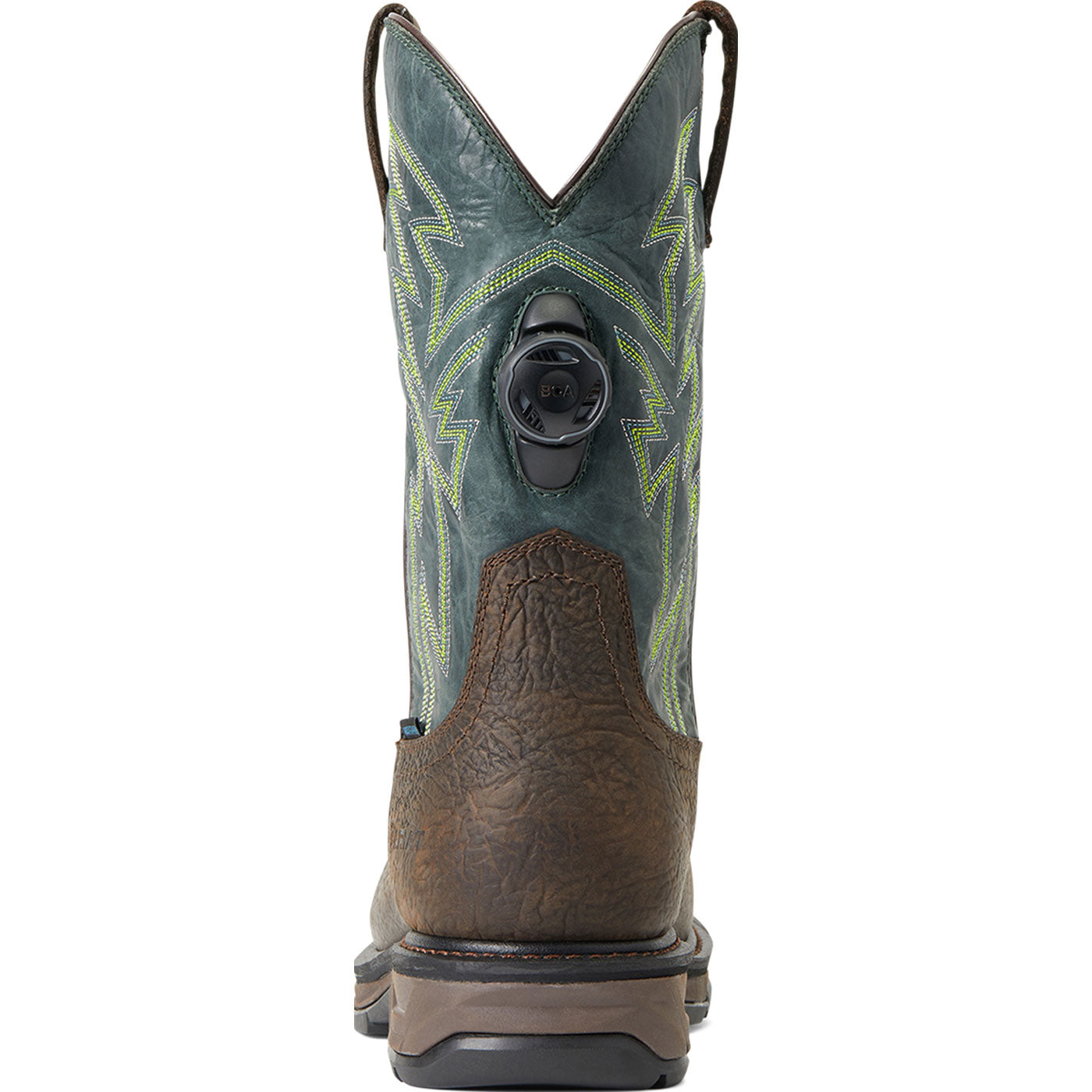 Ariat WorkHog XT BOA Men's 11-inch Carbon Nano Toe Electrical Hazard Waterproof Pull-On Western Work Boot - back