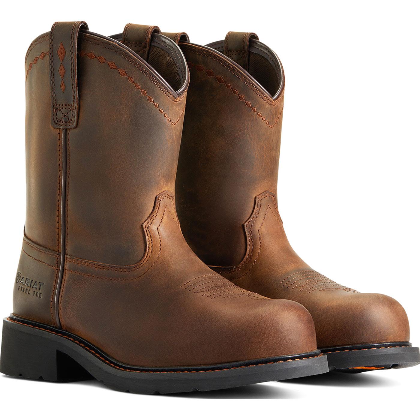 Ariat Fatbaby Women's Steel Toe Electrical Hazard Western Work Boot