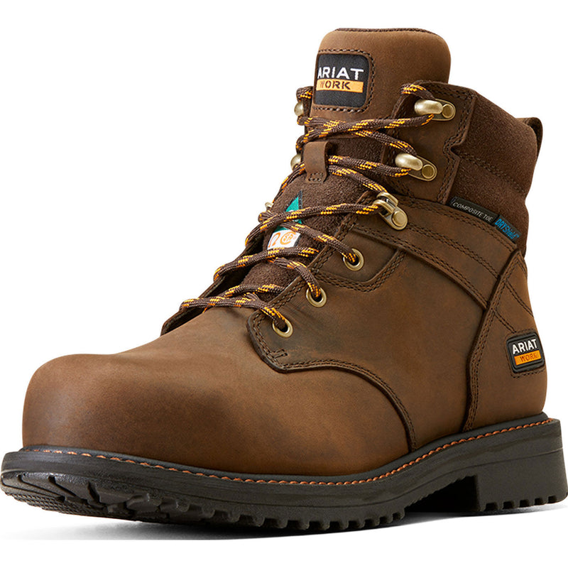 Ariat RigTEK CSA Men's 6-inch Composite Toe Electrical Hazard Puncture-Resisting Waterproof Work Boot - main