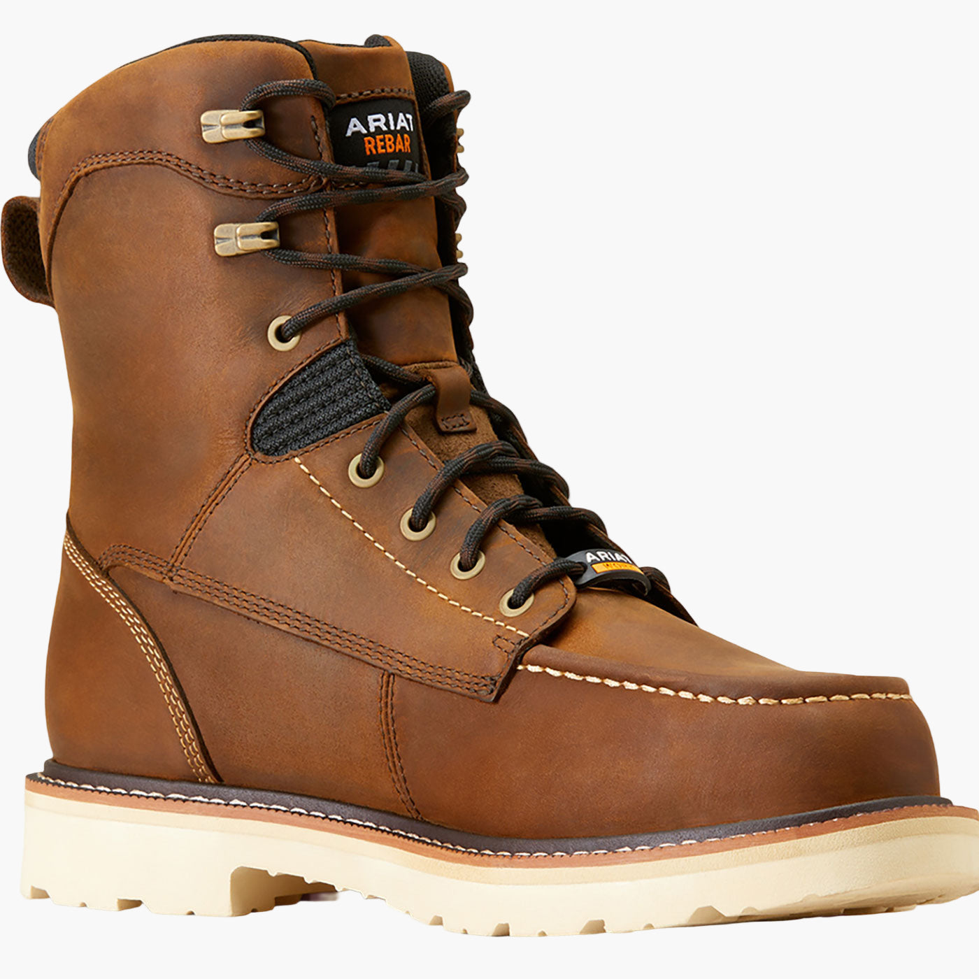 Ariat Rebar Lift Men's 8-inch Composite Toe Electrical Hazard Waterproof Work Boot