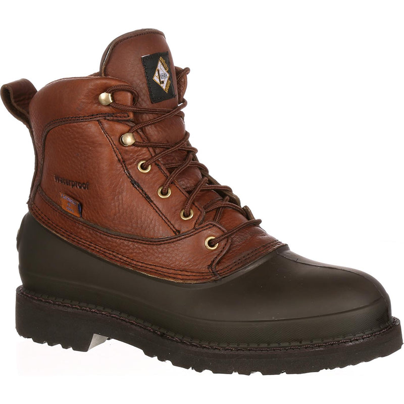 Lehigh Safety Shoes Swampers Unisex 6 inch Steel Toe Waterproof Work Boot - main
