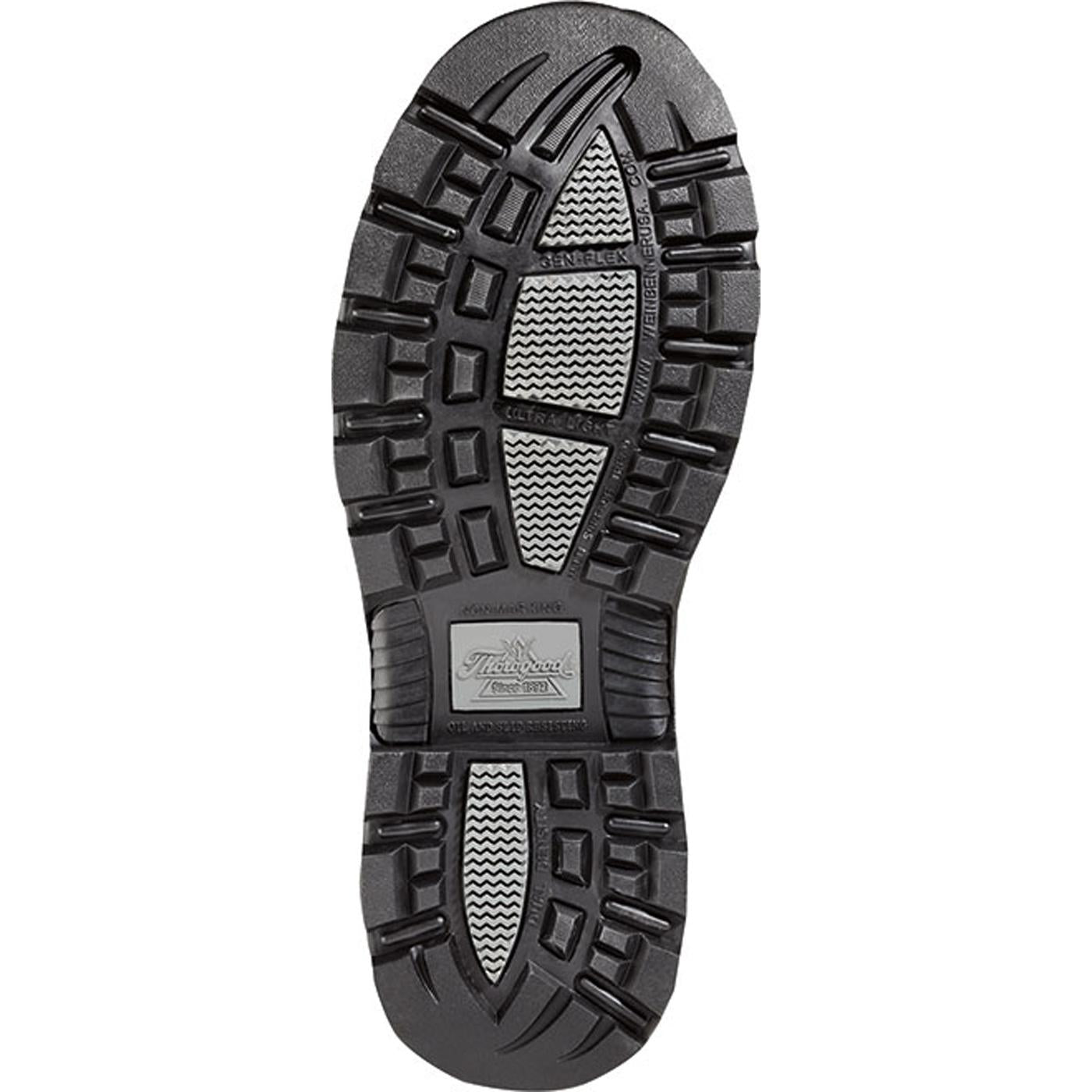 Thorogood Gen Flex Composite Toe Side Zipper Wellington Work Boot - outsole