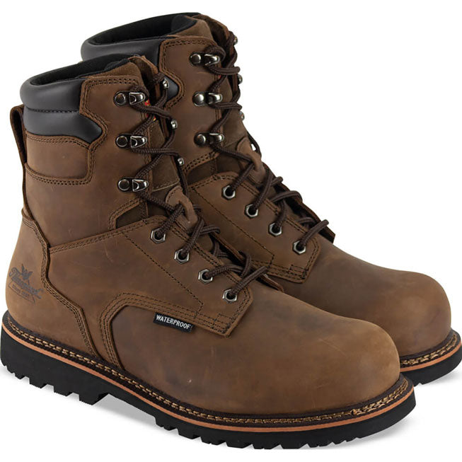 Thorogood V-Series Men's 8-inch Composite Toe Electrical Hazard Waterproof Work Boot - front