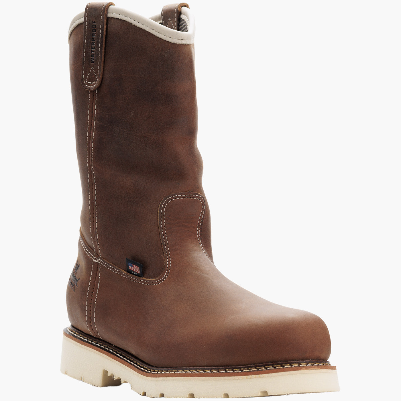 Thorogood American Heritage Men's 11-inch Steel Toe Electrical Hazard Waterproof Work Wellington