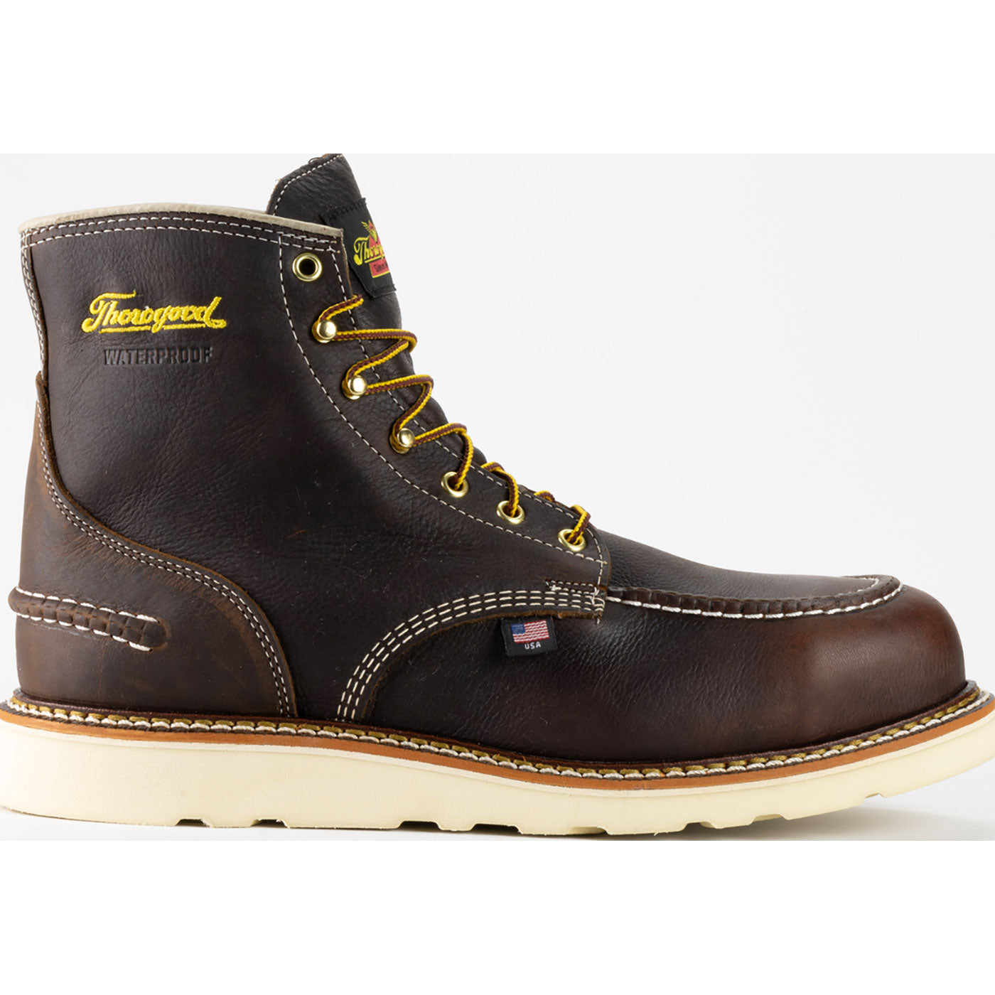 Thorogood ワークブーツ ビンテージ 72/1 レザーシューズ Thorogood 1957 Series Wedge Men's Steel Toe Electrical Hazard