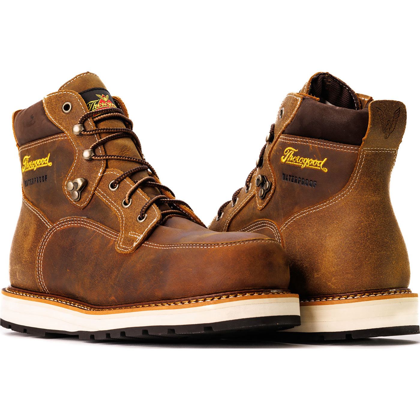 Thorogood Iron River Men's Composite Toe Electrical Hazard Waterproof Wedge Work Boot - front