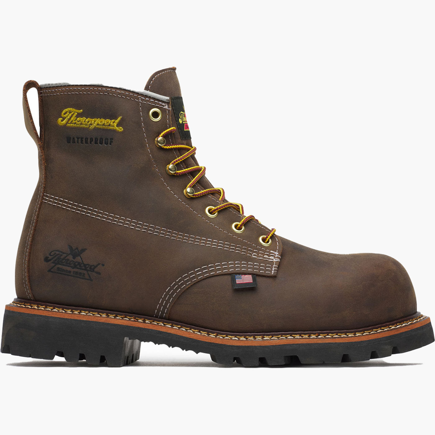 Thorogood American Legacy Men's 6-inch Carbon Nano Toe Electrical Hazard Waterproof Work Boot
