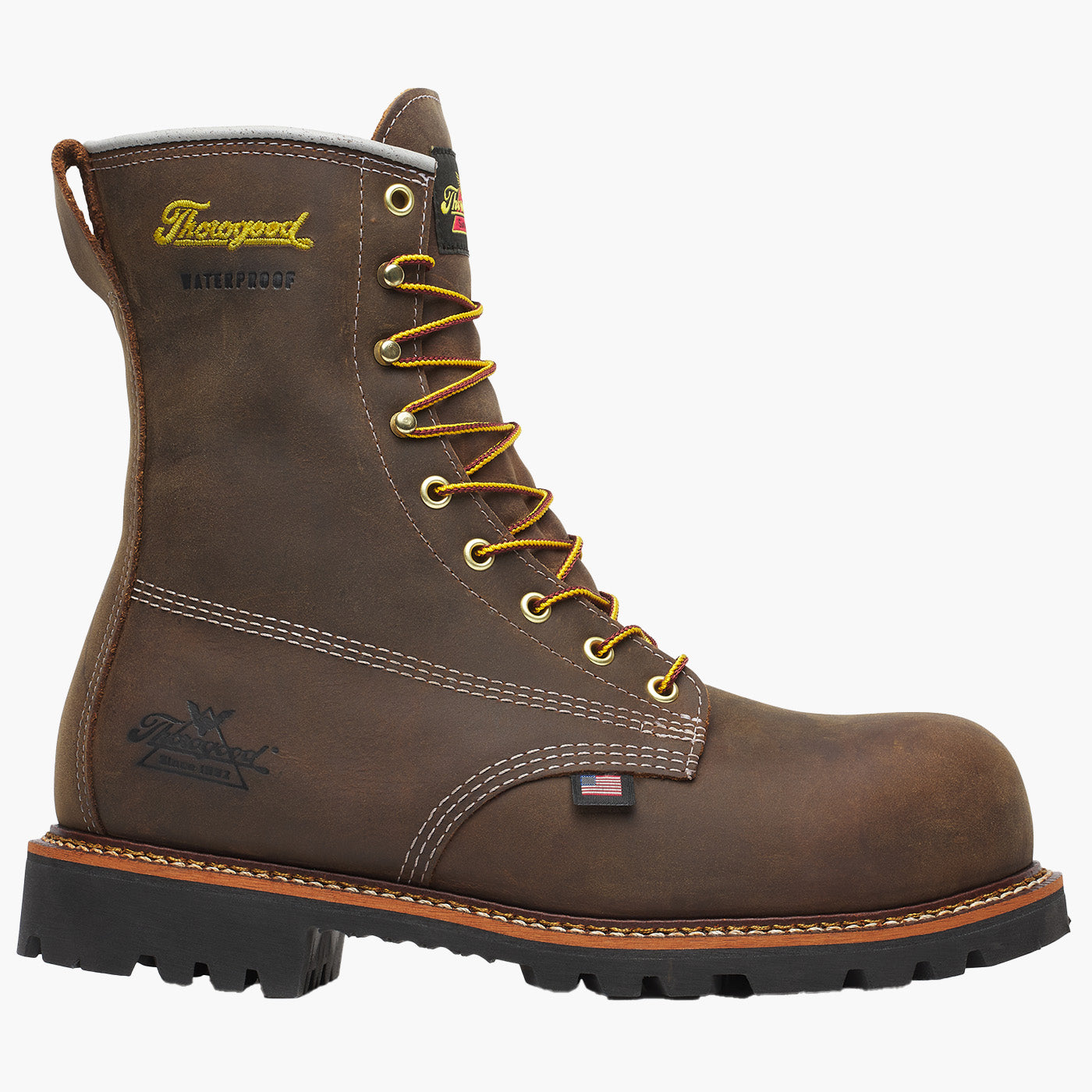 Thorogood American Legacy Men's 8-inch Nano Composite Toe Electrical Hazard Waterproof Work Boot