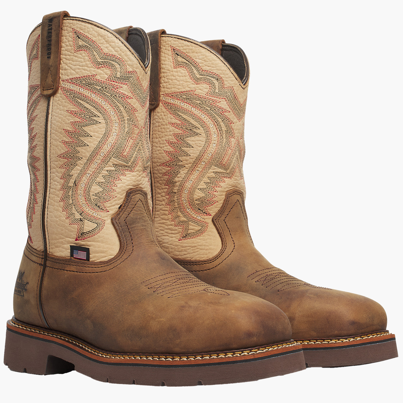 Thorogood 11-inch Men's Composite Toe Electrical Hazard Waterproof Western Work Boot