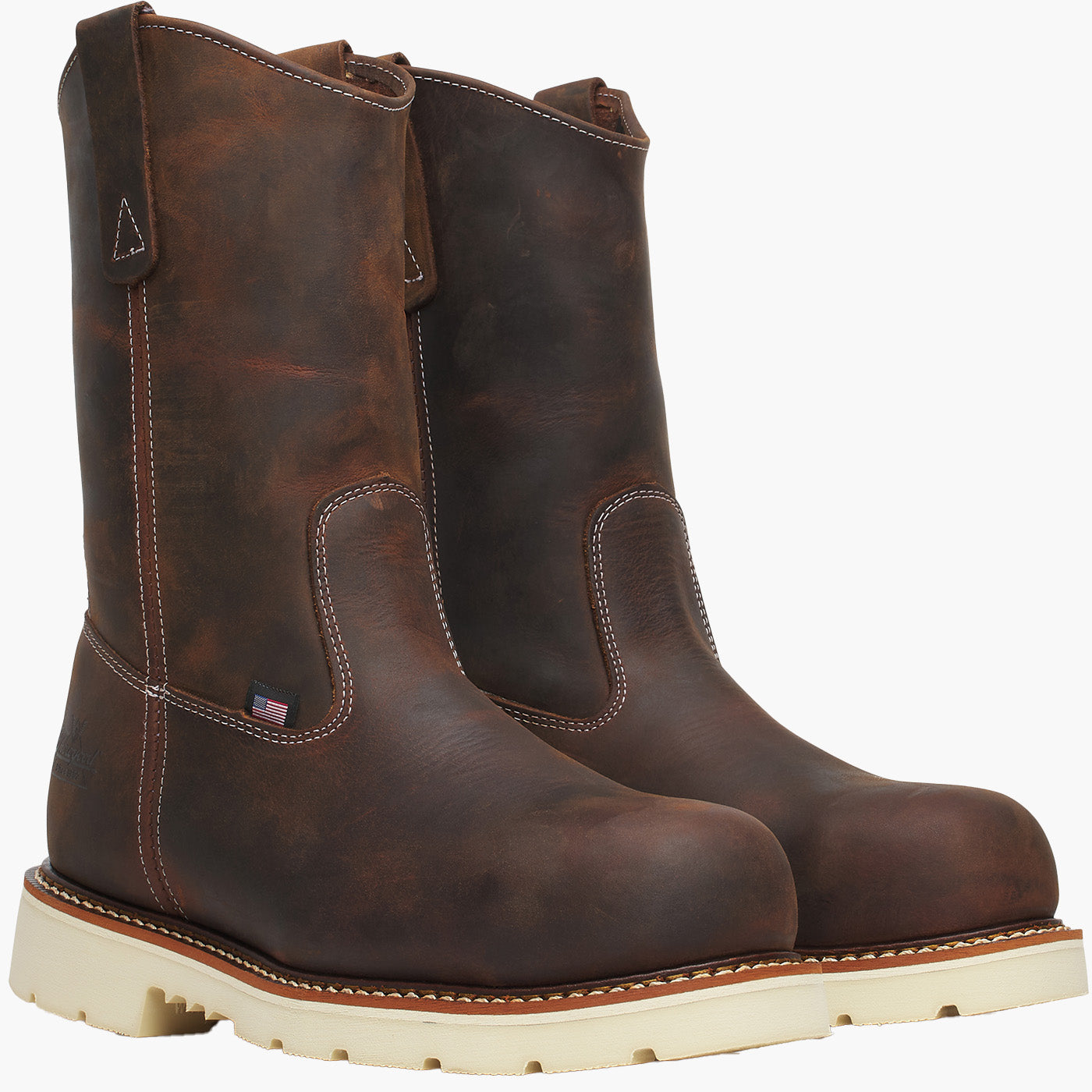 Thorogood American Heritage Men's 11-inch Steel Toe Electrical Hazard Wellington Work Boot