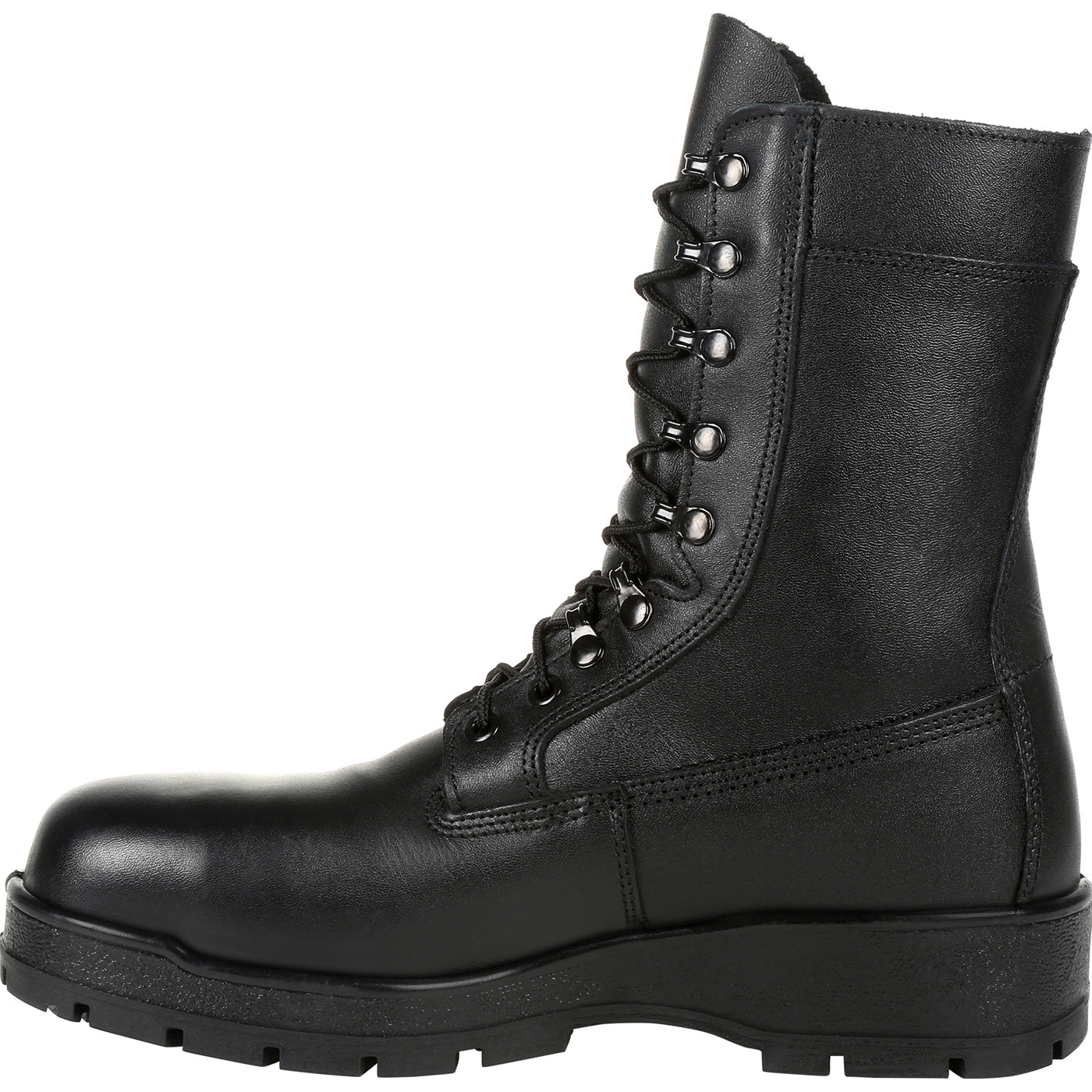 ""Rocky Navy Inspired 9"" Steel Toe Boot" - profile"