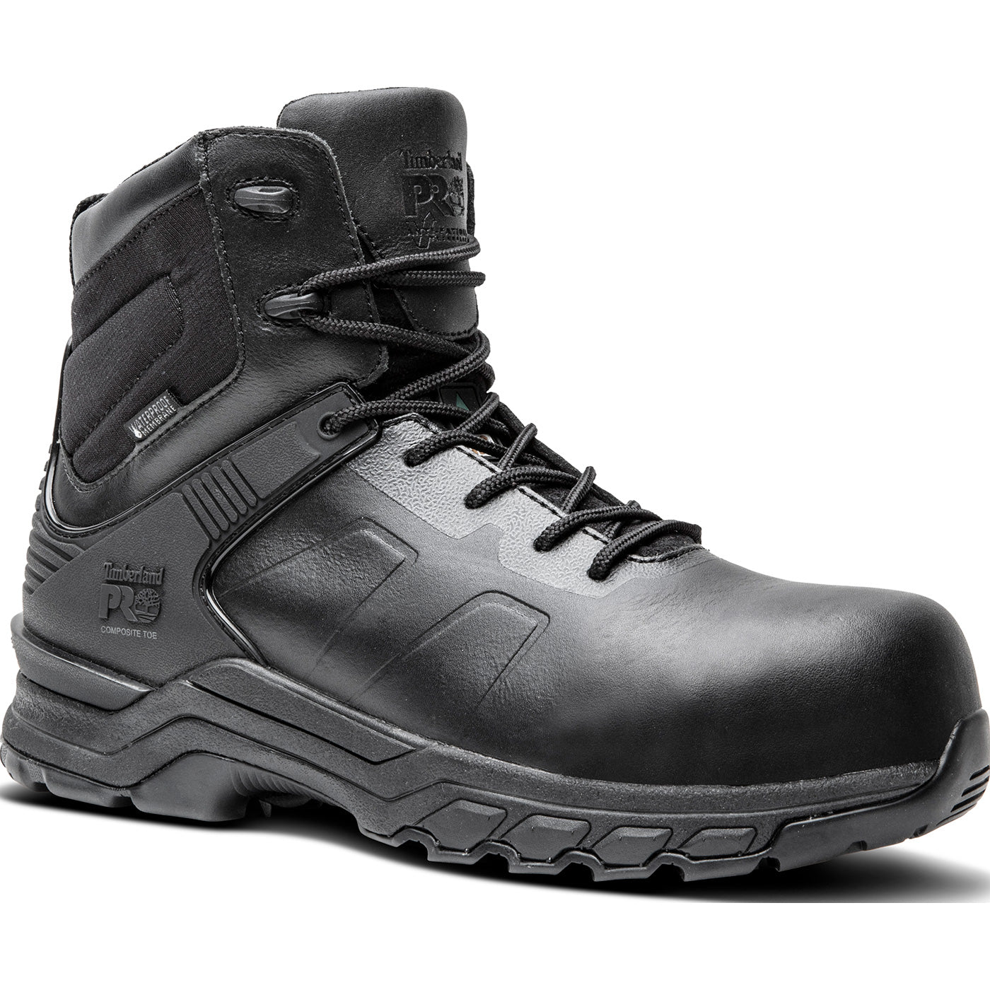 Timberland PRO Hypercharge Unisex CSA Composite Toe Waterproof Puncture-Resisting Side Zip Work Boot - profile