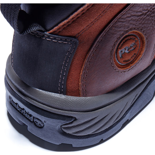 Timberland PRO Flume Mid Men's Steel Toe Electrical Hazard Waterproof Work Shoe - back